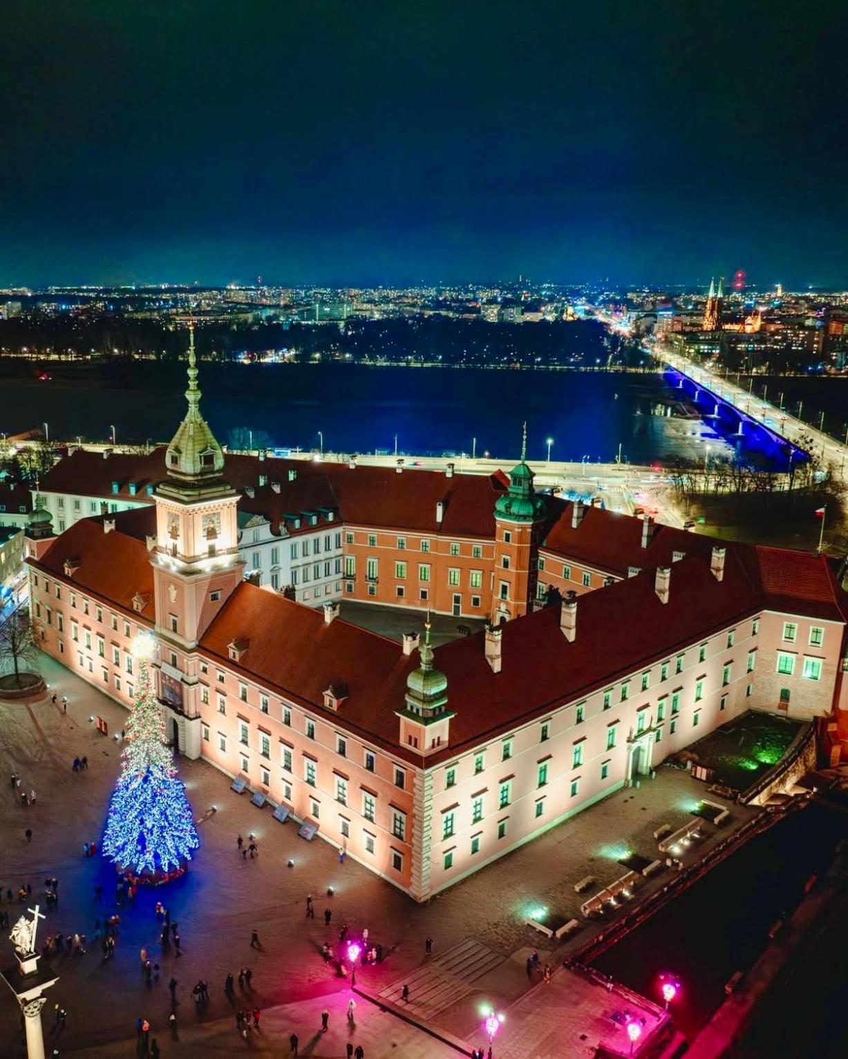 Super Apartment Yellow 2X Metro Fast Wifi 1 Gbs Netflix Panorama Miasta Warsaw Exterior photo