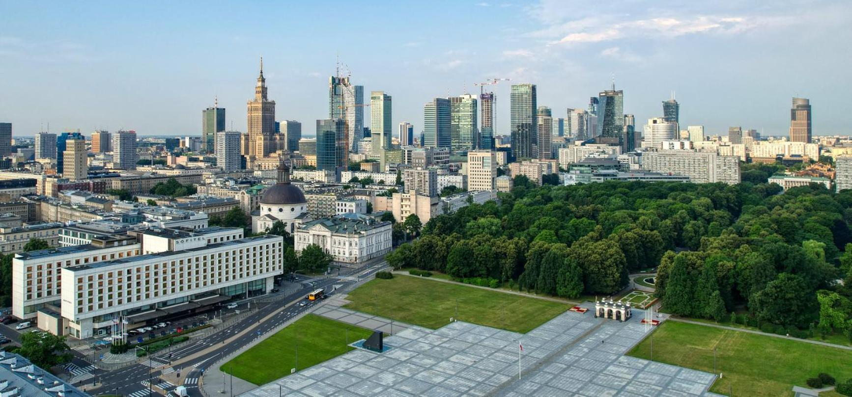 Super Apartment Yellow 2X Metro Fast Wifi 1 Gbs Netflix Panorama Miasta Warsaw Exterior photo