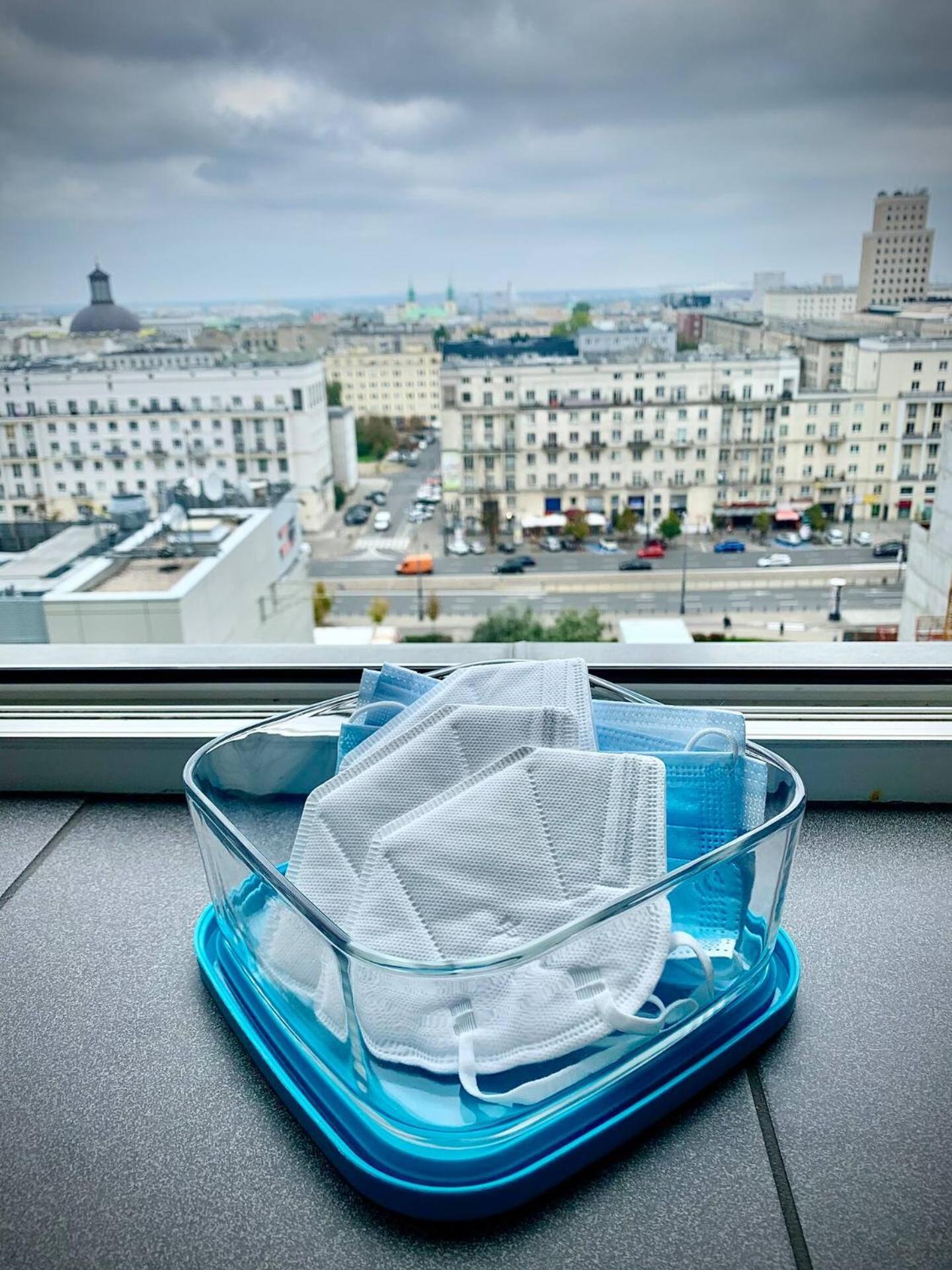 Super Apartment Yellow 2X Metro Fast Wifi 1 Gbs Netflix Panorama Miasta Warsaw Exterior photo